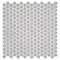 Andova Tiles Alpin-Breezo 1 in. x 1 in. Porcelain Penny Round Mosaic Wall and Floor Tile Andova Tiles - alternate 6